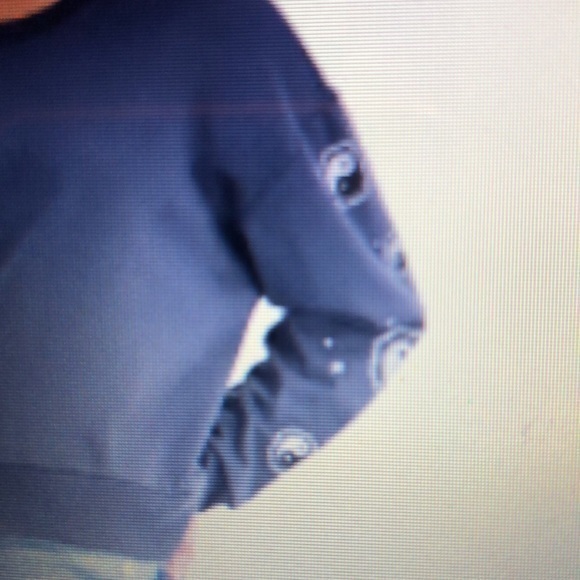 Long sleeve Yin Yang back graphic sweatshirt in charcoal new with tags - Picture 4 of 6